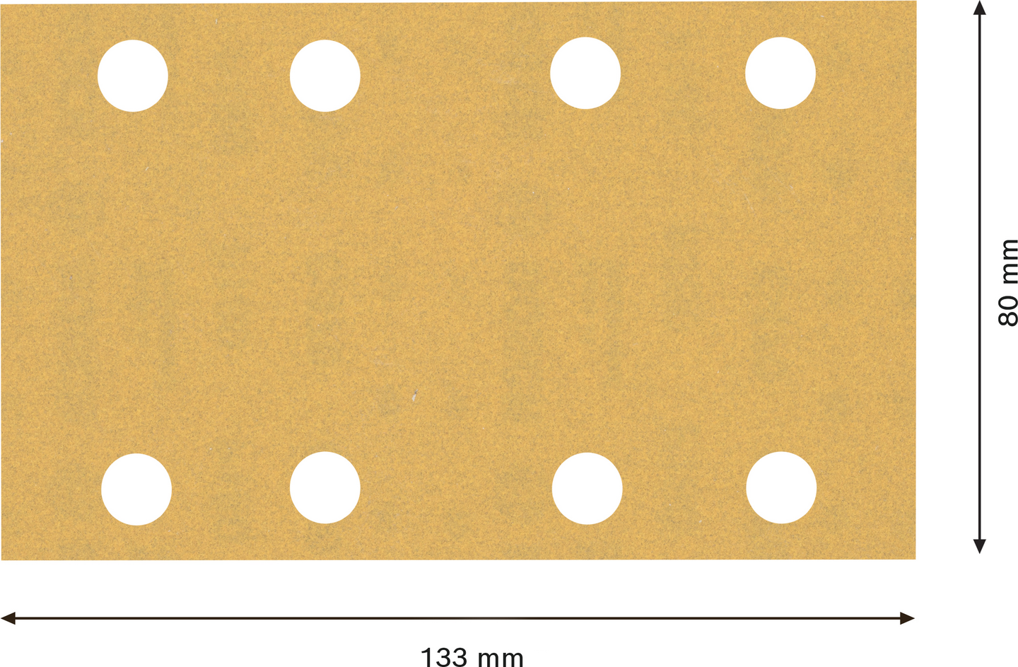 SLIPARK BOSCH PLAN K180 8H 80X133MM 10ST