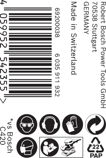 SLIPARK BOSCH RULLE 5M K60 115MM