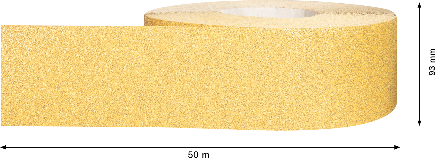 Hiomapaperirulla käsinhiontaan Bosch EXPERT C470, 93 mm x 50 m, G 40