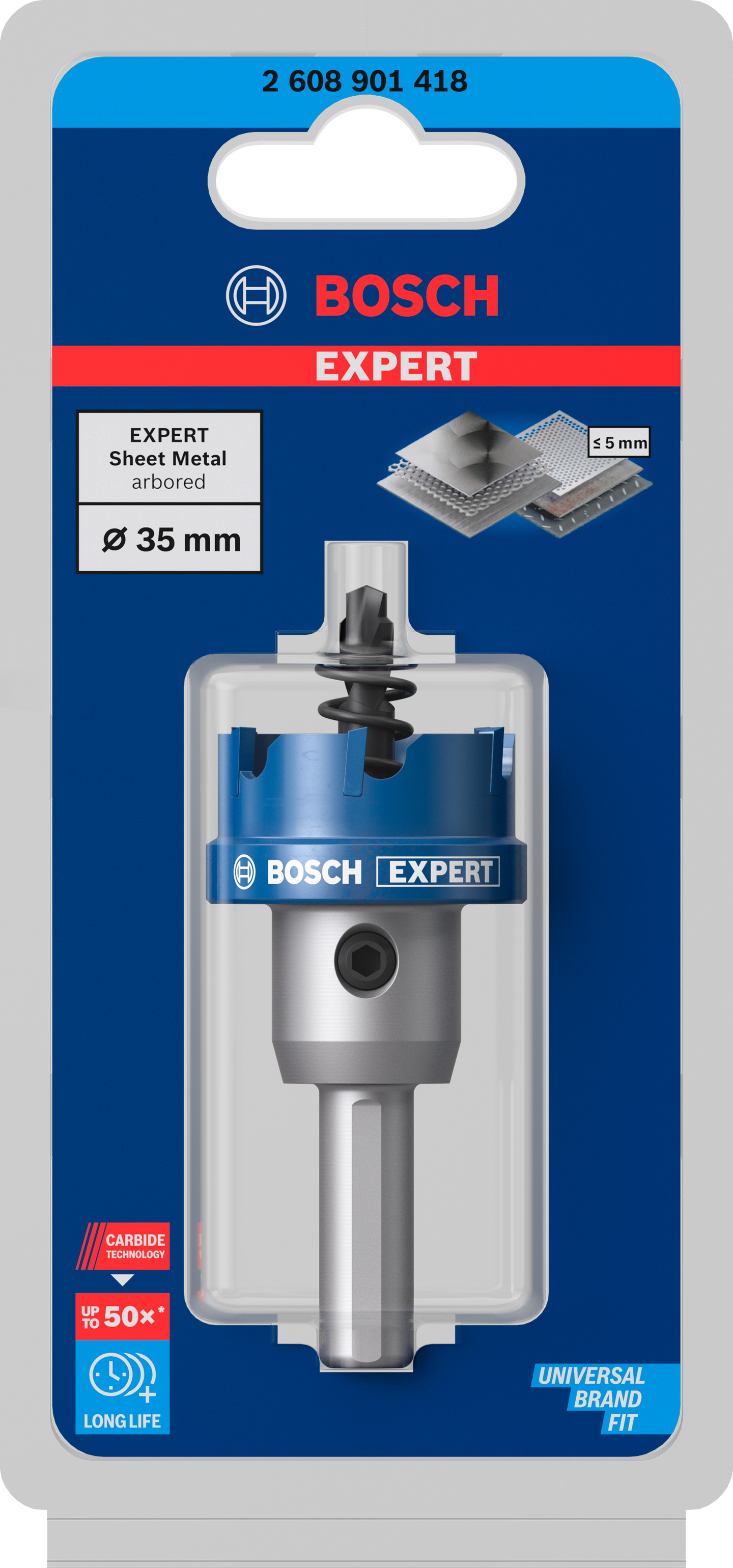 Reikäsaha Bosch Expert Sheet Metal Carbide 35mm