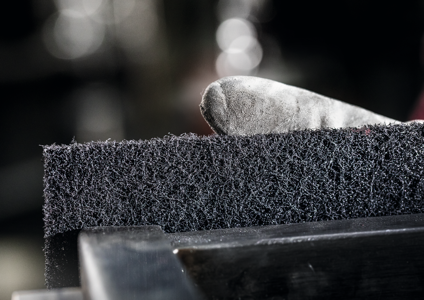 SLIPFLEECE BOSCH SIC SVART MEDIUM 100MM 10M