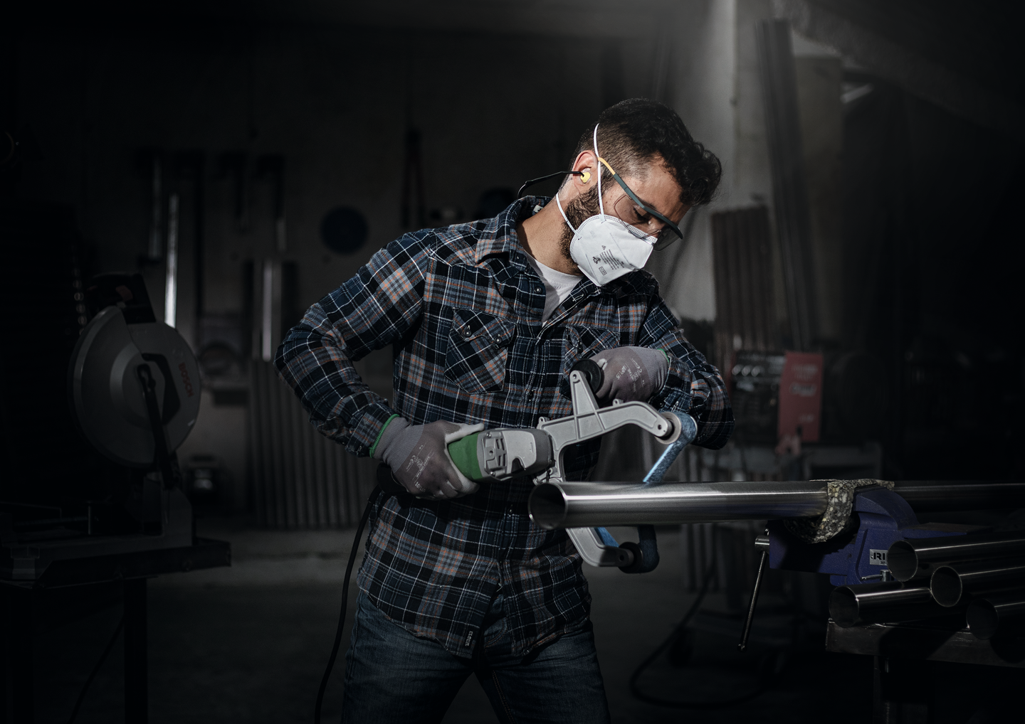 Hiomanauha nauhahiomakoneille Bosch EXPERT N470, 40 x 760 mm, karkea, 10 kpl