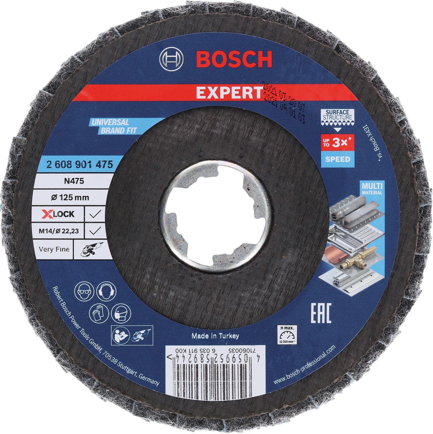 LAMELLSLIPSKIVA BOSCH XL BÖJD SCM FIN 125MM