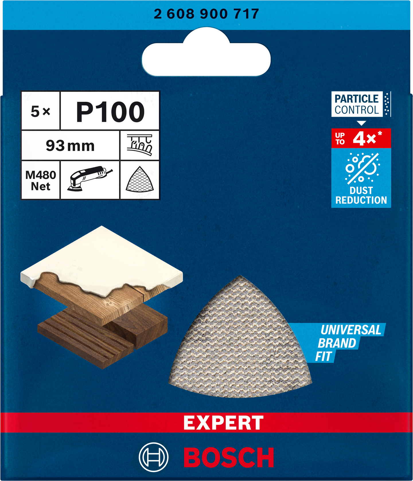 SLIPARK BOSCH DELTA NET EXPERT K100, 93MM 5ST