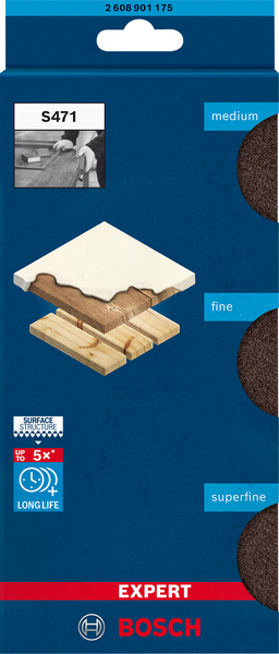 SLIPSVAMPSET BOSCH M/F/SF 69X97X26MM 3ST