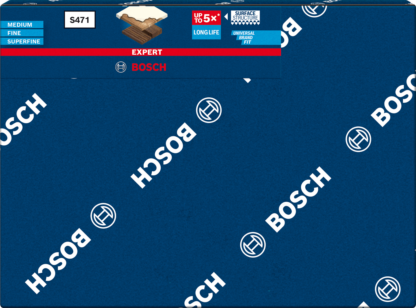 Hiomasieni Bosch EXPERT S471 Standard, 97x69x26 mm, keskikarkea, 20 kpl