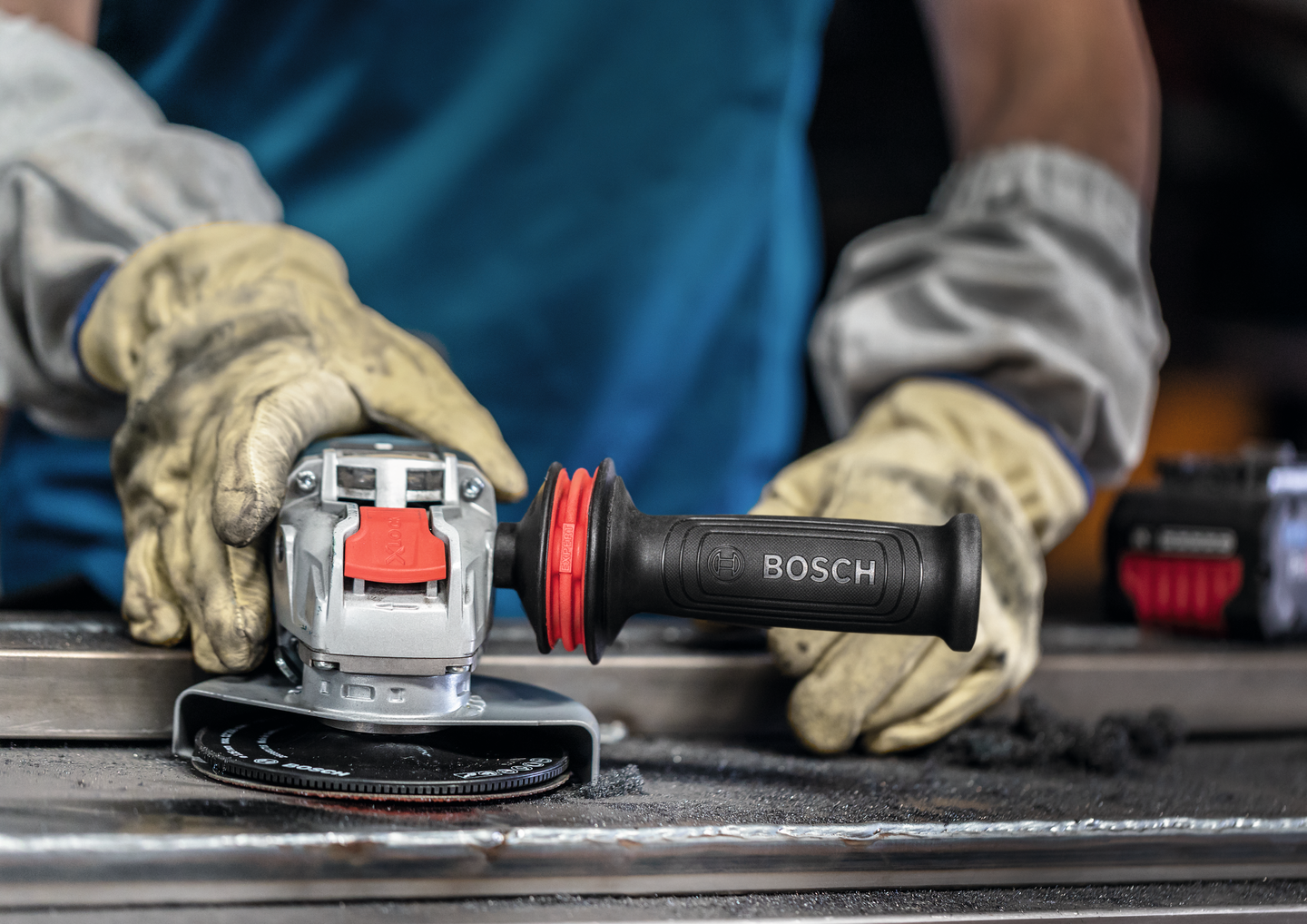 Kahva kulmahiomakoneelle Bosch EXPERT Handle for Vibration Control M10, 169/69mm