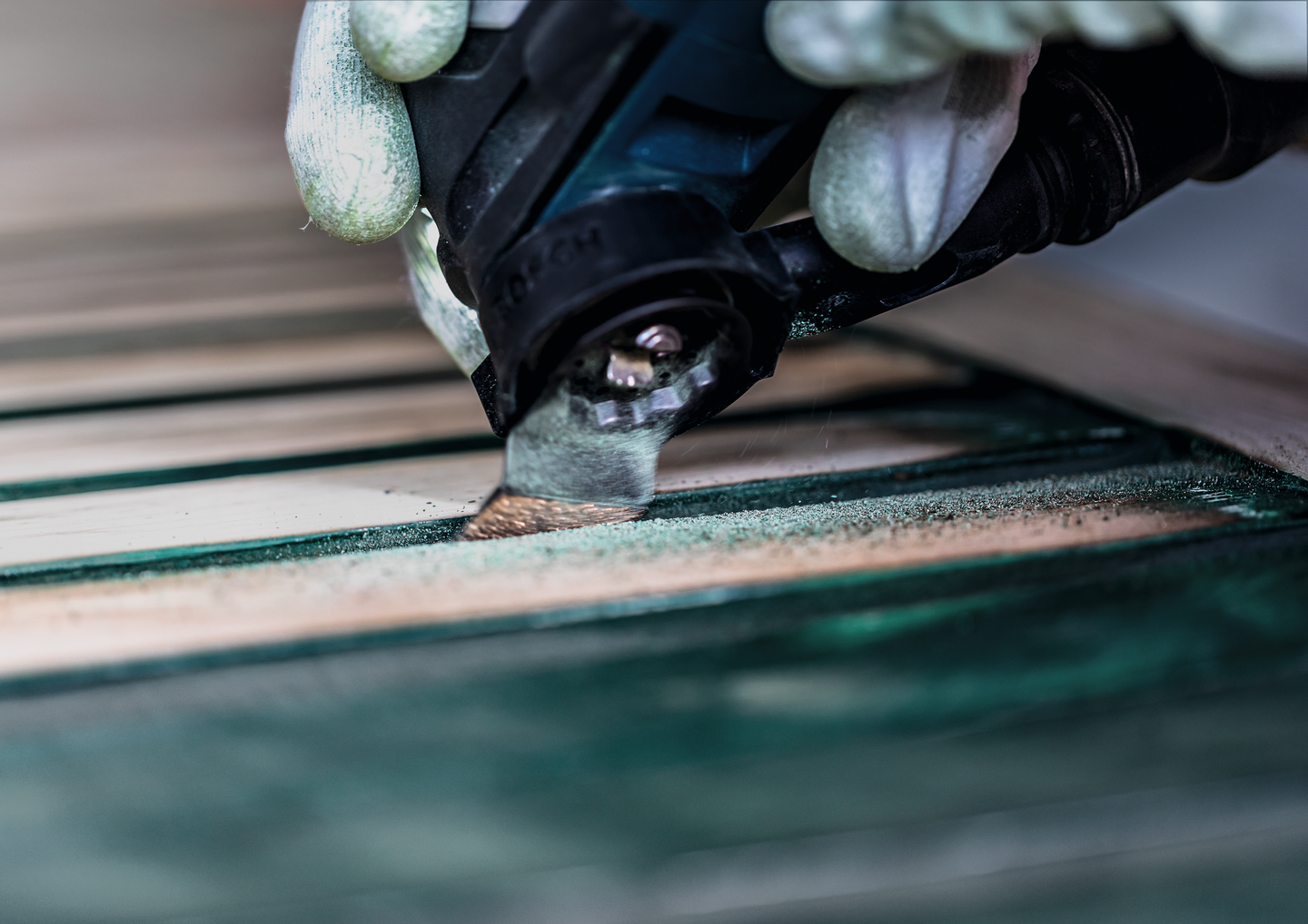 Hiomalevy monitoimityökalulle Bosch EXPERT Sanding AVZ 32 RT4, karkea, 32 x 50mm