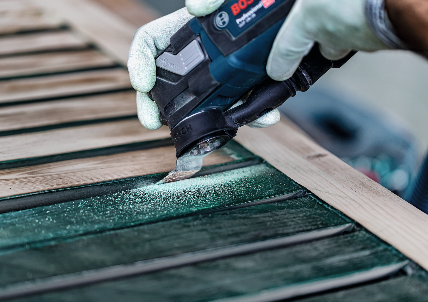 Hiomalevy monitoimityökalulle Bosch EXPERT Sanding AVZ 32 RT4, karkea, 32 x 50mm