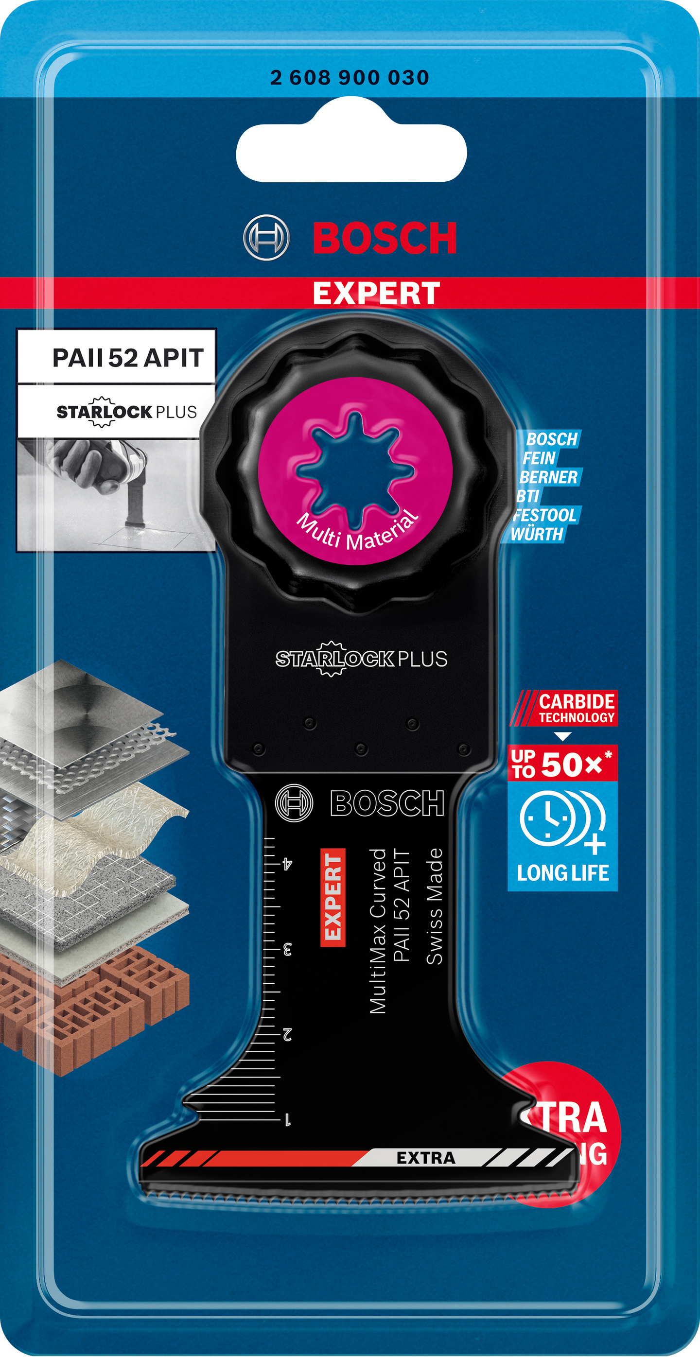 SÅGBLAD BOSCH PAII52APT MULTIMATERIAL