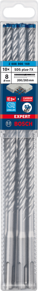HAMMARBORR BOSCH PLUS-7X 8X265MM 10ST