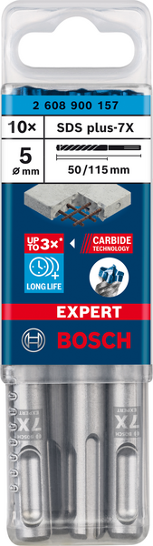 HAMMARBORR BOSCH PLUS-7X 5X115MM 10ST