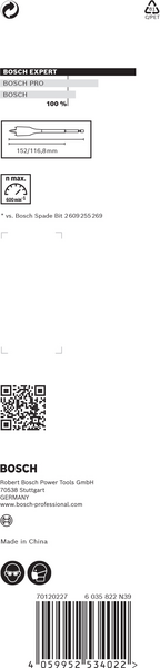 CENTRUMBORR BOSCH SELFCUT 36X152MM