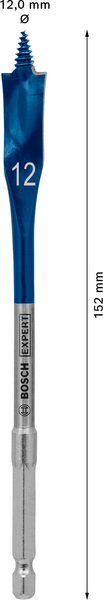 CENTRUMBORR SELFCUT 12X152MM