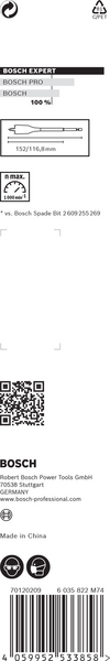 CENTRUMBORR BOSCH SELFCUT 10X152MM