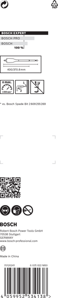 CENTRUMBORR BOSCH SELFCUT 10X400MM