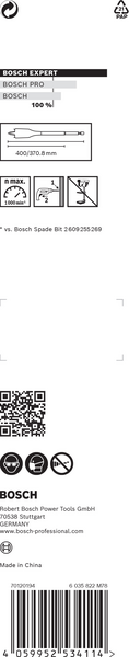 CENTRUMBORR BOSCH SELFCUT 6X400MM