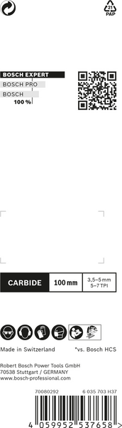 STICKSÅGBLAD BOSCH T144DHM WOOD 3ST