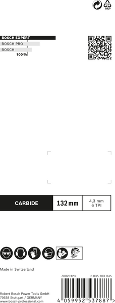 STICKSÅGBLAD BOSCH T341HM COMPOSITE 3ST 2608900564