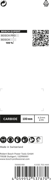 STICKSÅGBLAD BOSCH T141HM COMPOSITE EXPERT 3ST