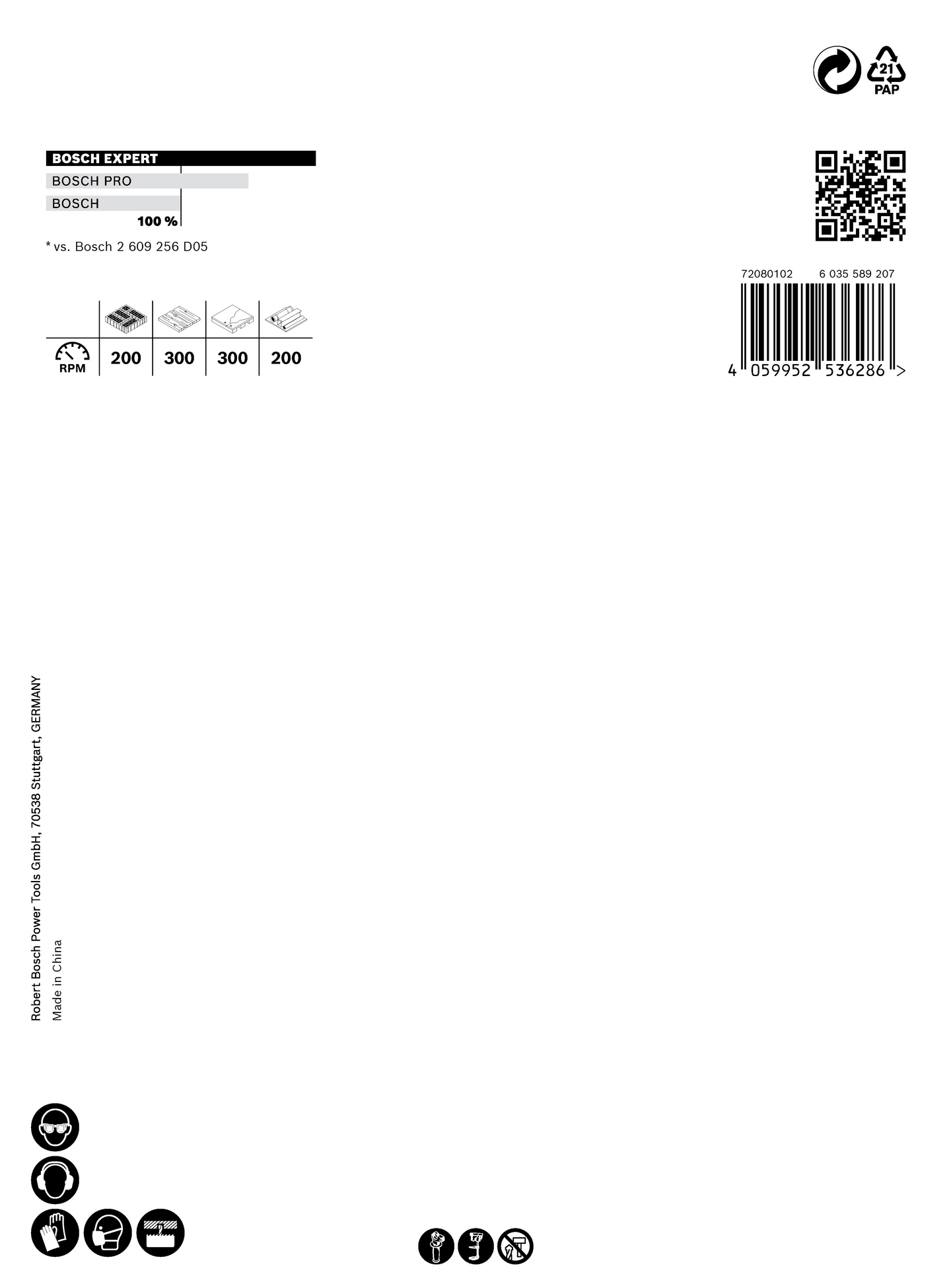 HÅLSÅG BOSCH POWERCHANGE MULTI 111MM