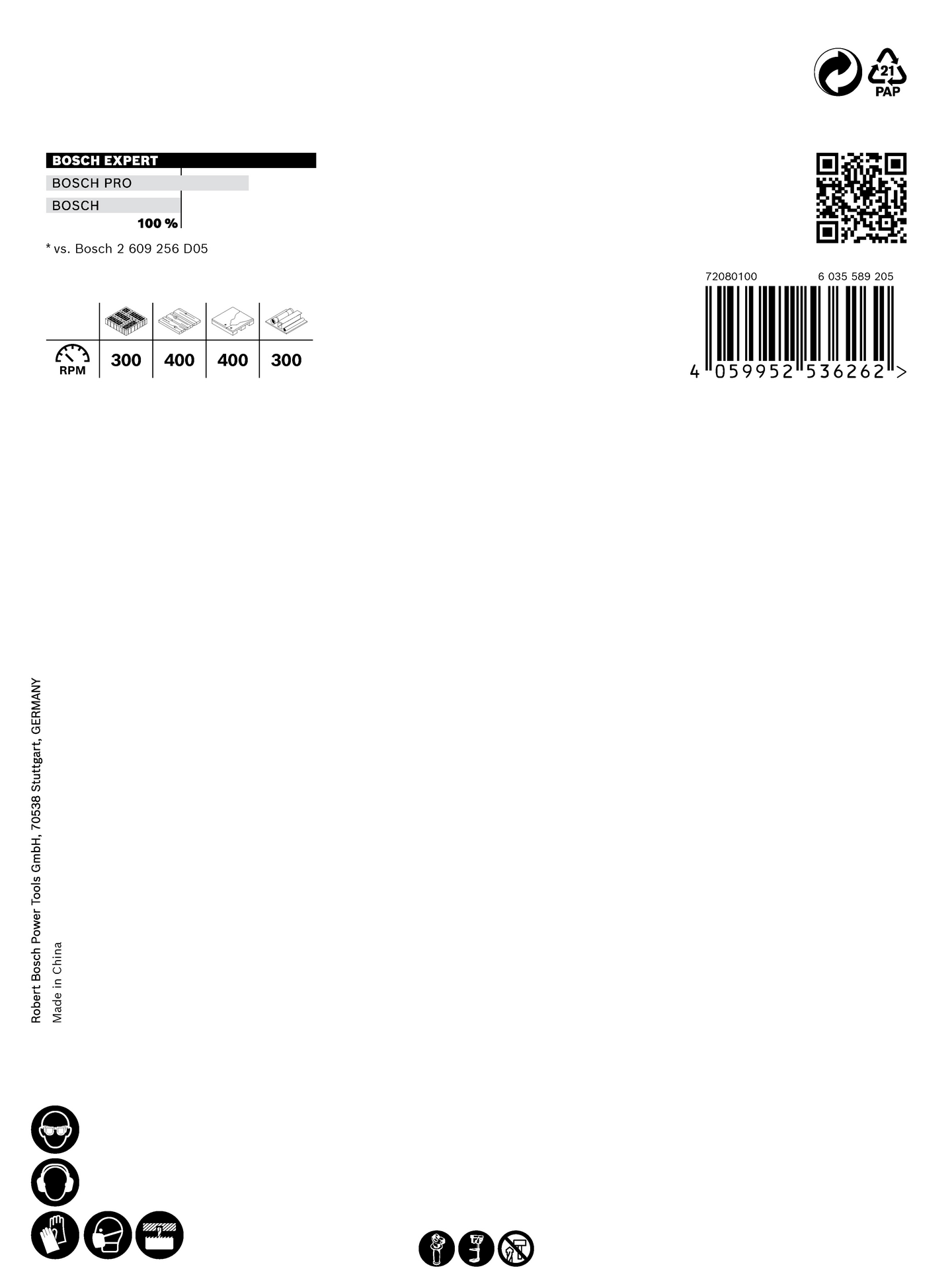 HÅLSÅG BOSCH POWERCHANGE MULTI 102MM