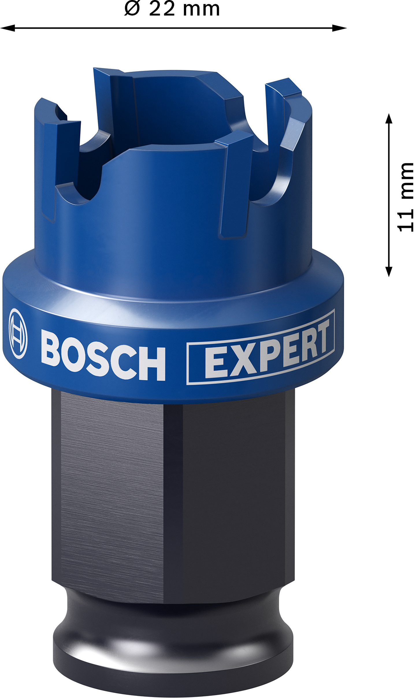 Reikäsaha Bosch EXPERT Sheet Metal, 22 x 40 mm