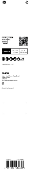TIGERSÅGBLAD BOSCH S1167XHM WOOD/METAL 3ST