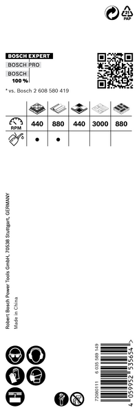 HÅLSÅG BOSCH POWERCHANGE CARBIDE 20MM