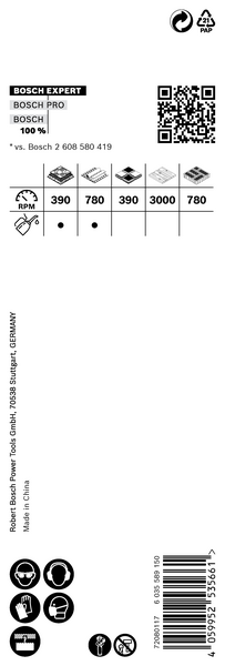 HÅLSÅG BOSCH POWERCHANGE CARBIDE 22MM