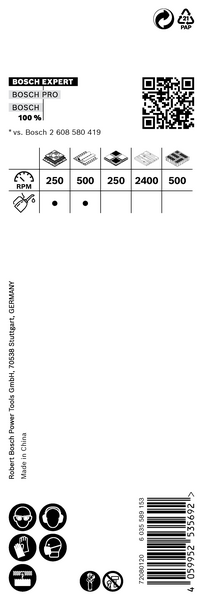 HÅLSÅG BOSCH POWERCHANGE CARBIDE 35MM