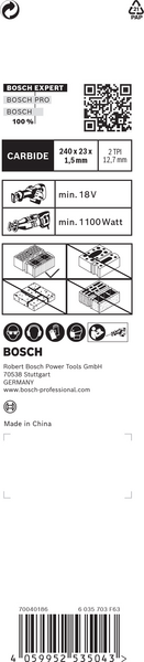 TIGERSÅGBLAD BOSCH S1543HM TEGEL