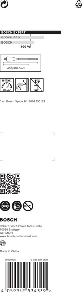 CENTRUMBORR BOSCH SELFCUT 40X400MM