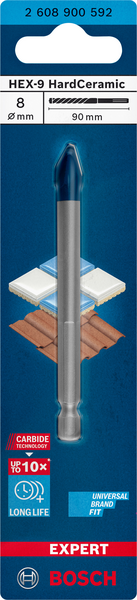 BORR BOSCH HEX HARDCERAMIC 8X90MM
