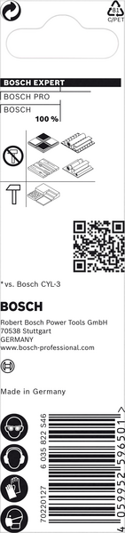 Poranterä Bosch Expert CYL-9 MultiConstruction 7x200x250mm