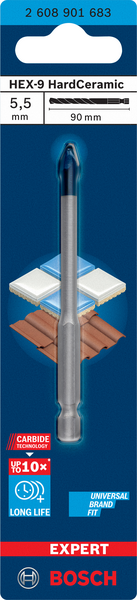 BORR HEX HARDCERAMIC 5,5X90MM