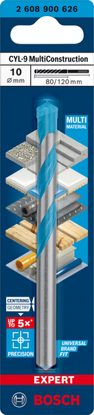 BORR CYL MULTICONSTRUCTION 10X120MM