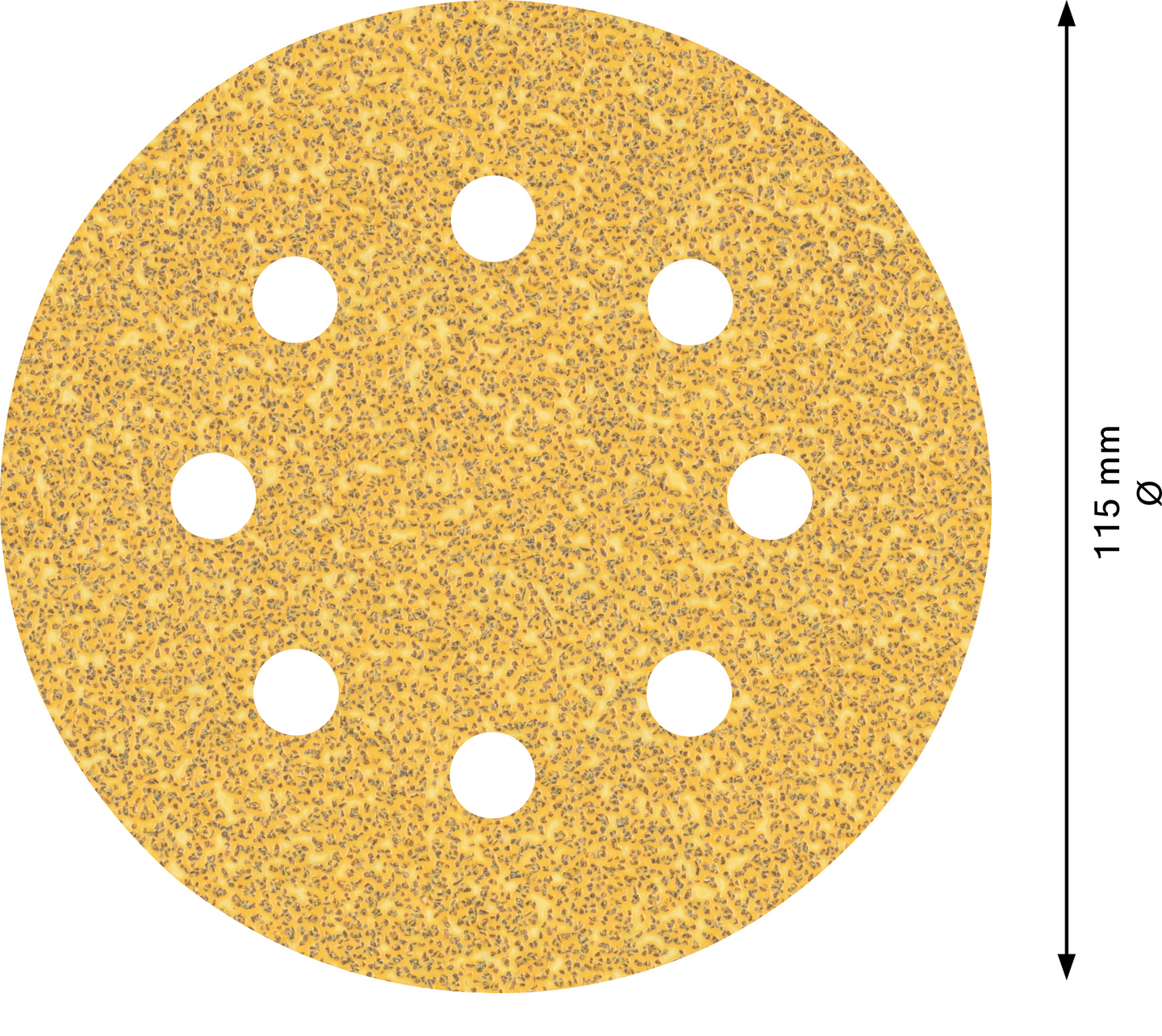 Hiomapaperi epäkeskohiomakoneille Bosch 8-reikää EXPERT C470,115 mm, G 40, 5kpl