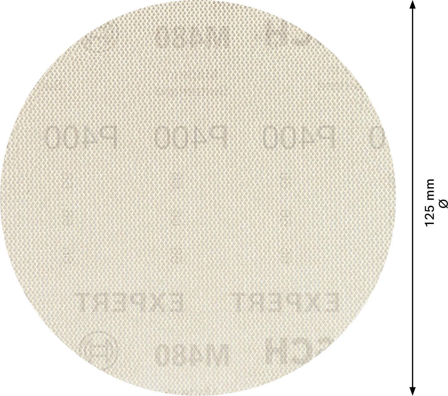 Hiomaverkko epäkeskohiomakoneille Bosch EXPERT M480, 125 mm, G 400, 50 kpl