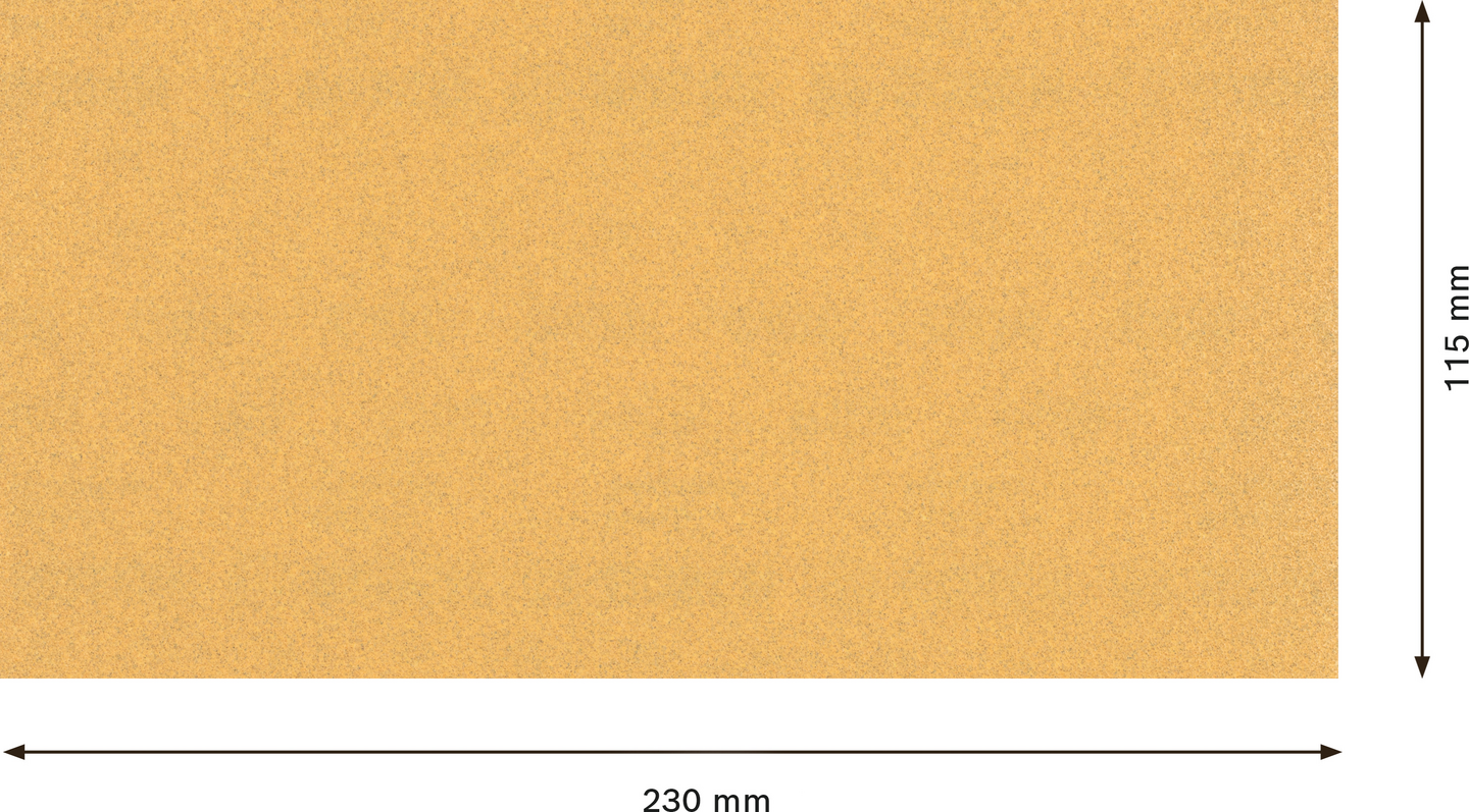 Hiomapaperi tasohiomakoneille Bosch 14-reikää EXPERT C470, 115x230mm G100, 10kpl