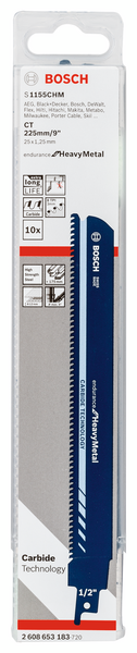 TIGERSÅGBLAD S1155CHM HEAVY/METALL 10ST