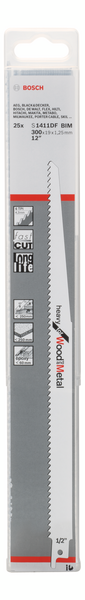 TIGERSÅGBLAD BOSCH S1411DF HEAV YWD/METALL 25ST