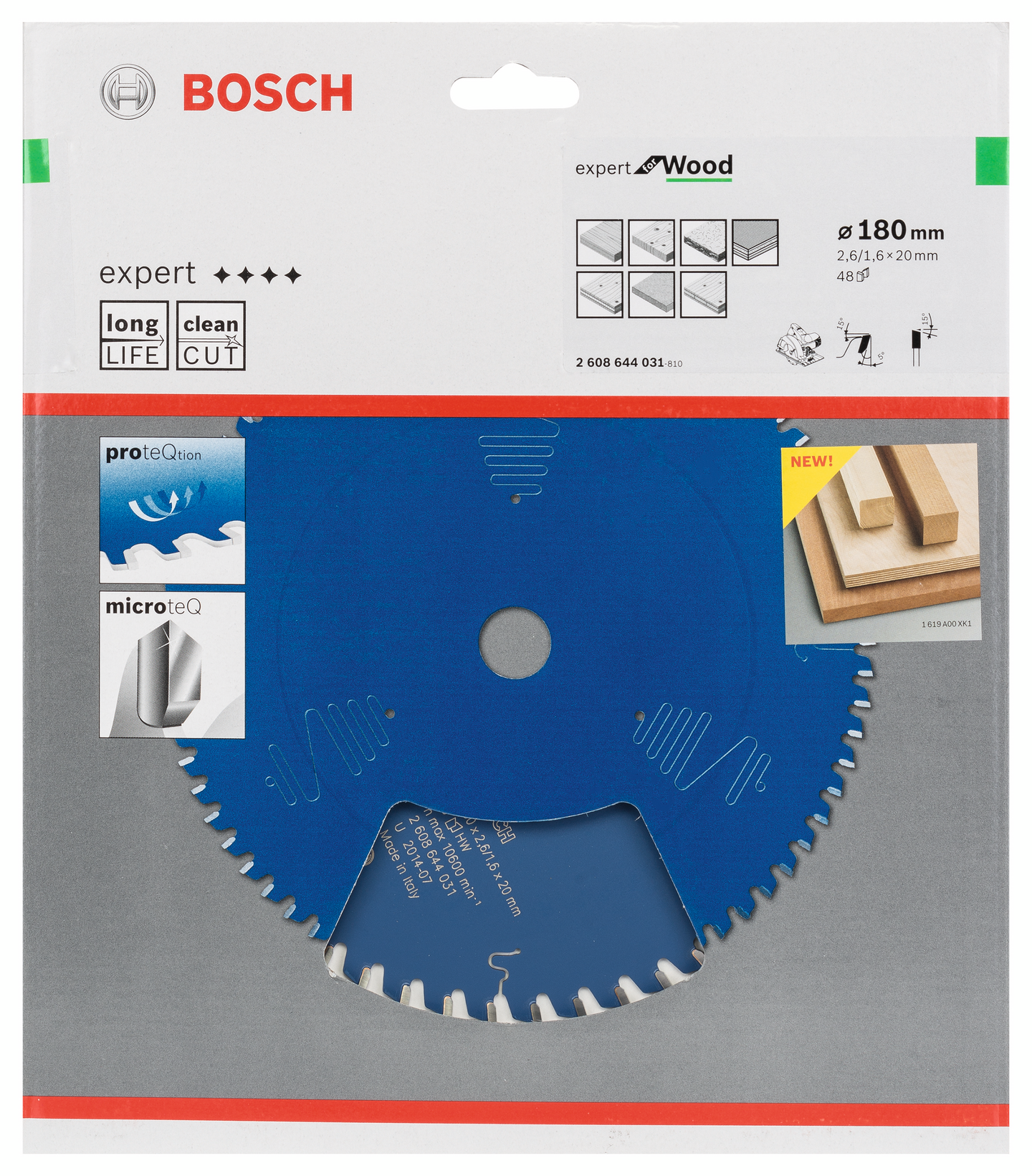 CIRKELSÅGKLINGA BOSCH EXP WOOD 180X20X2,6MM 48T