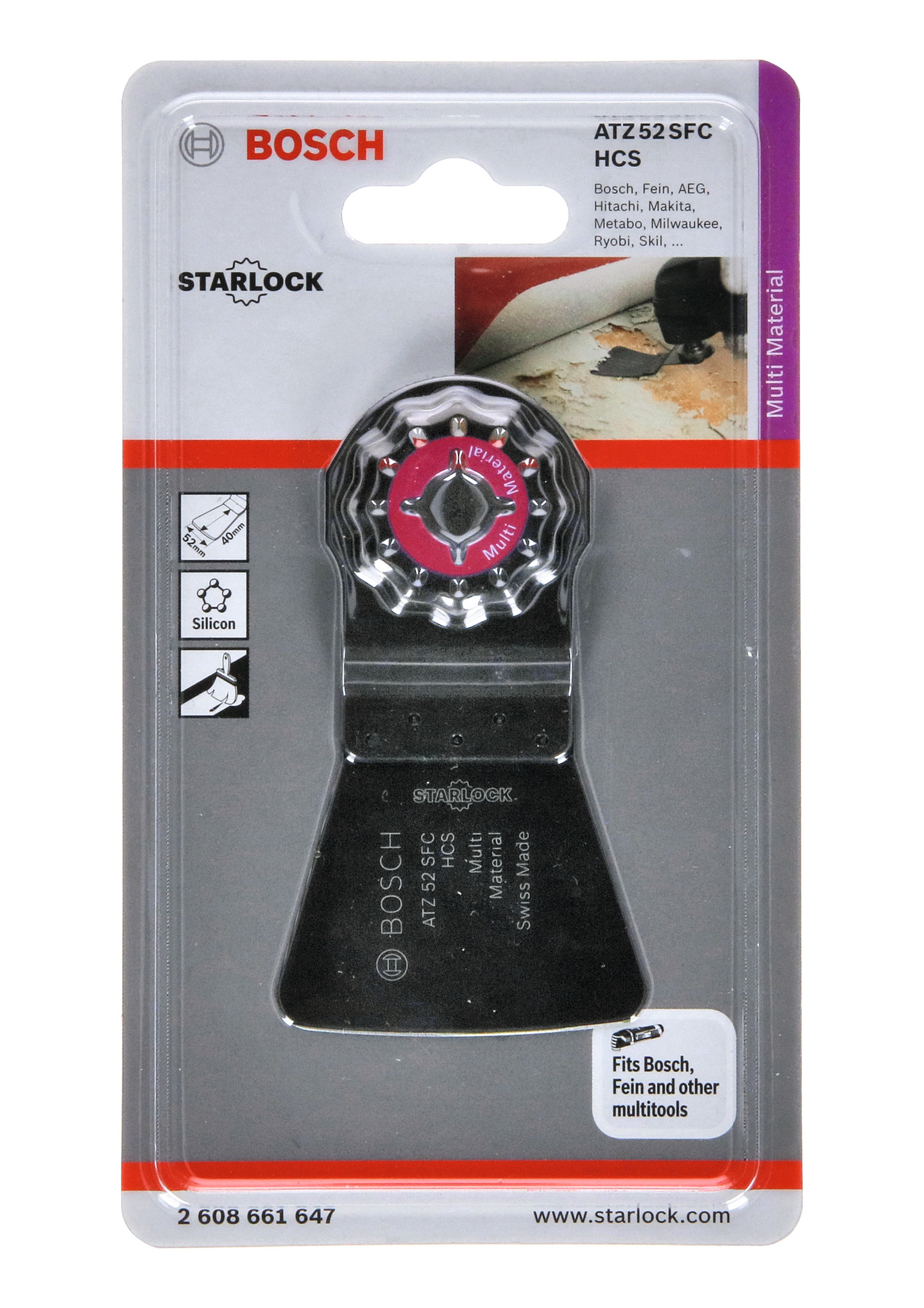 SKRAPA HCS B:52 L:45MM MULTISLIP BOSCH