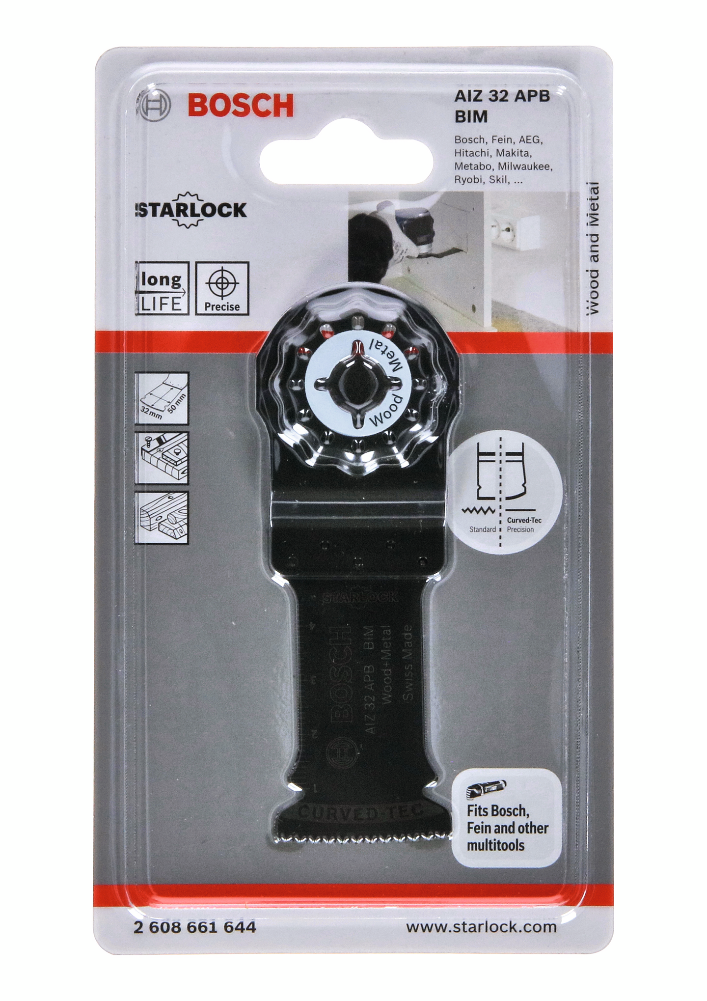 SÅGBLAD BIM B32MM L50MM MULTISLIP BOSCH