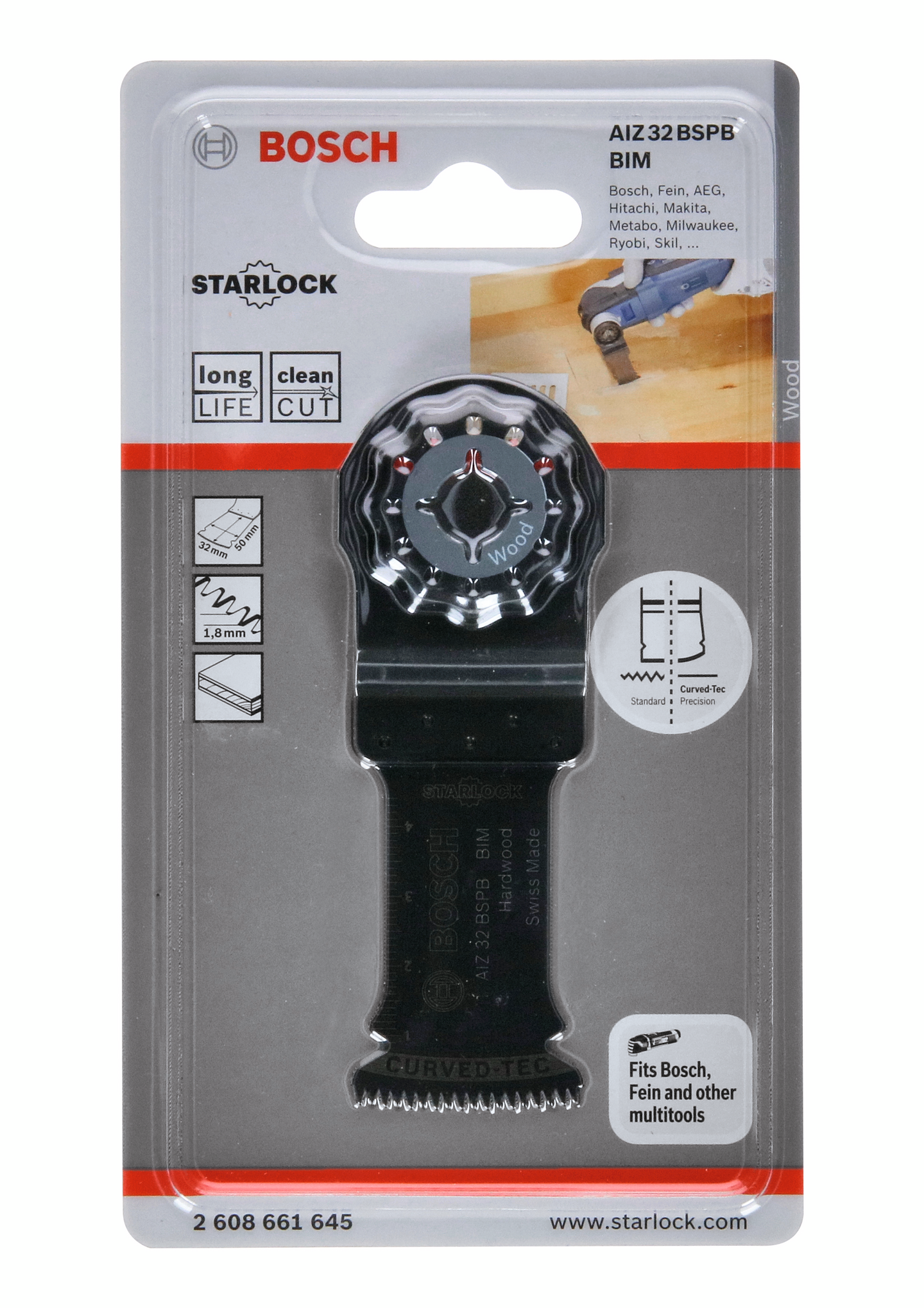 SÅGBLAD BIM B:32MM L:50MM MULTISLIP BOSCH