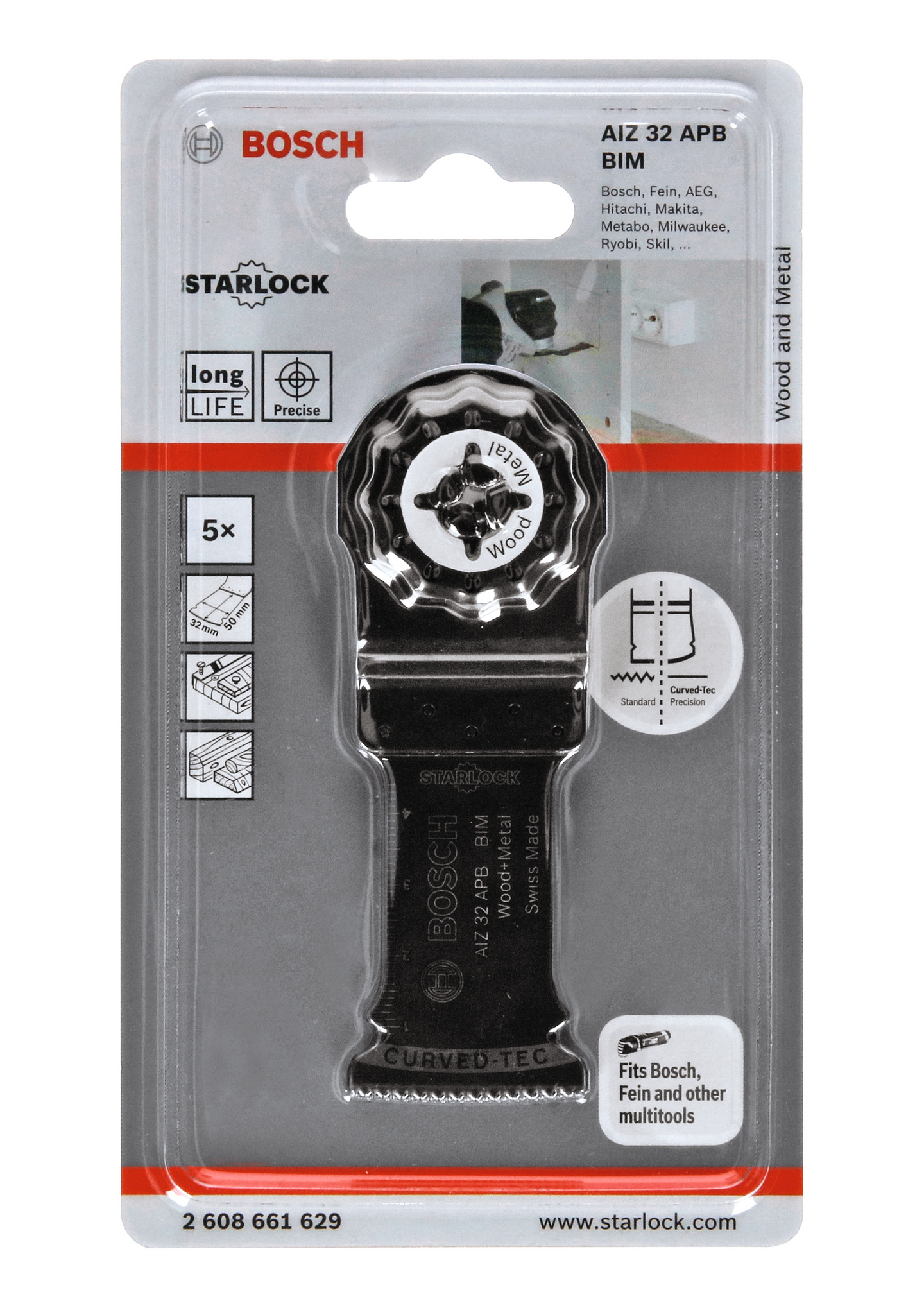 SÅGBLAD BIM 32X50MM 5ST