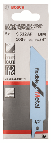 TIGERSÅGBLAD S522AF 5P