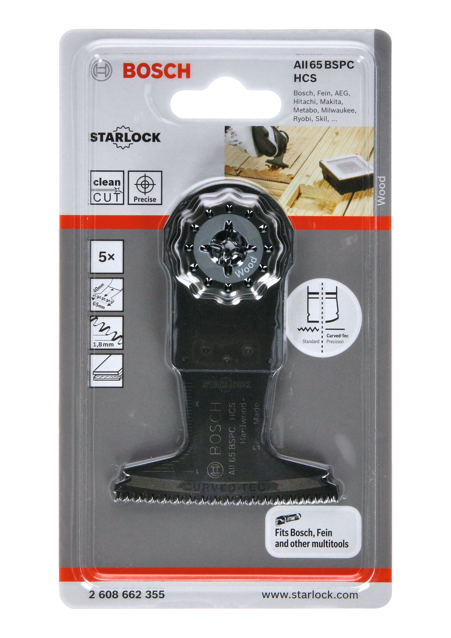 SÅGBLAD BOSCH AIZ 65 BSC HCS 65 JAPAN TANDAD 5ST