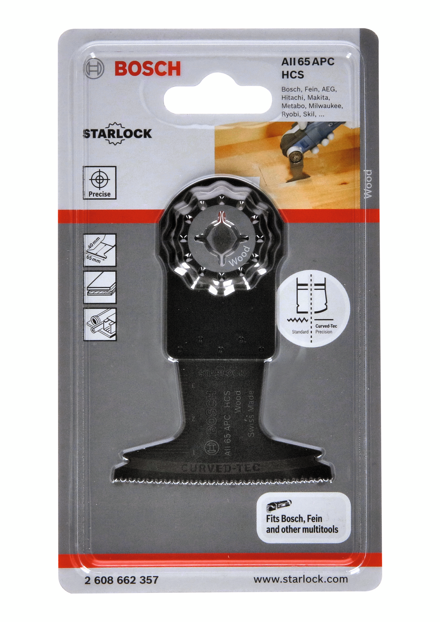 SÅGBLAD BOSCH AIZ 65 BC HCS 65 STANDARD